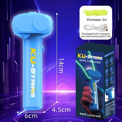 Uplift Picks Luminous Rope Launcher Toy Interactive Night Play Toy For Cats And Dogs blue