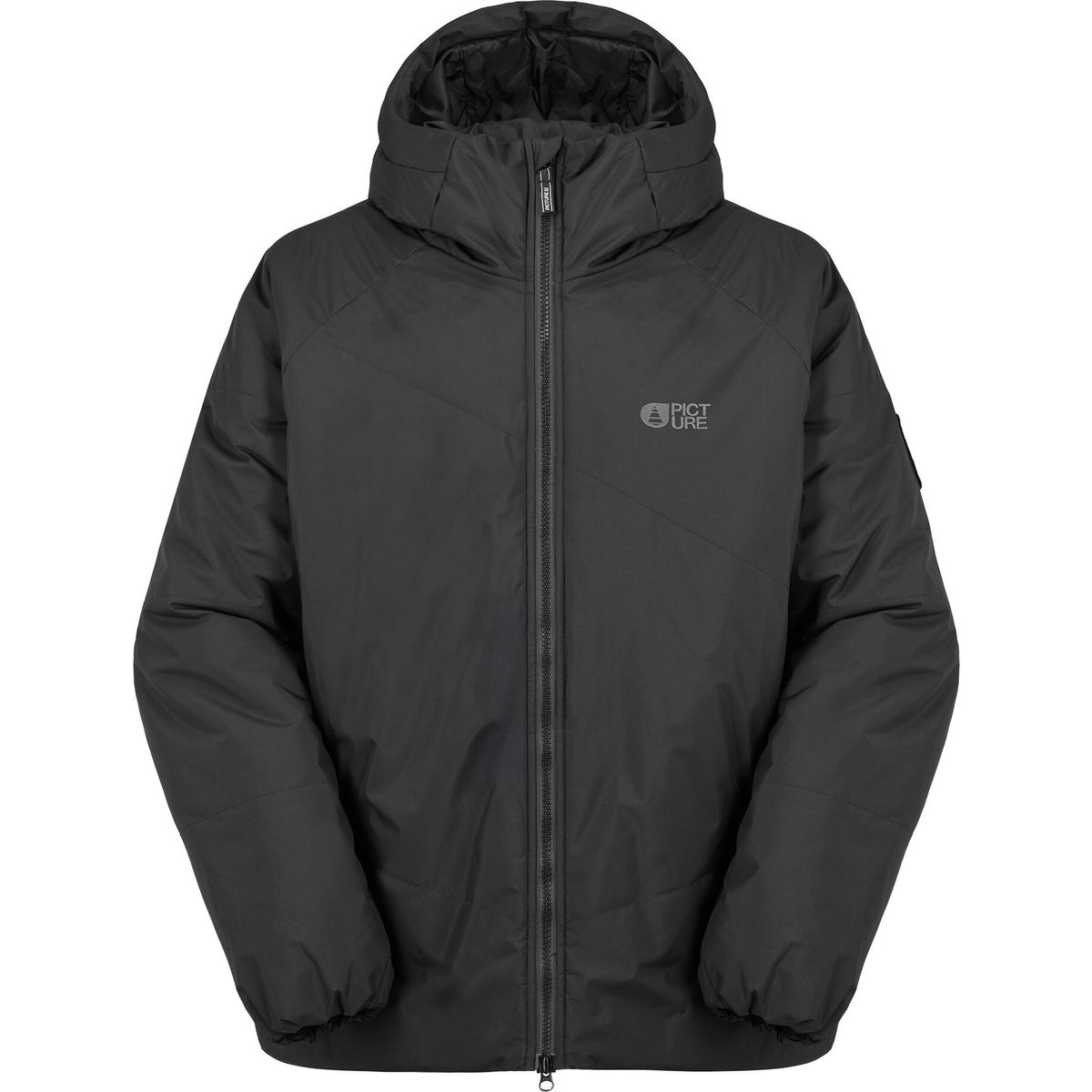 Picture Puffer Jacket (A) L MVT0625ABlackL
