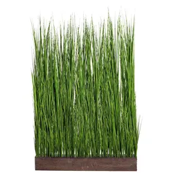 CREATIV green künstliche Pflanze Gras Raumteiler, ca. 150cm