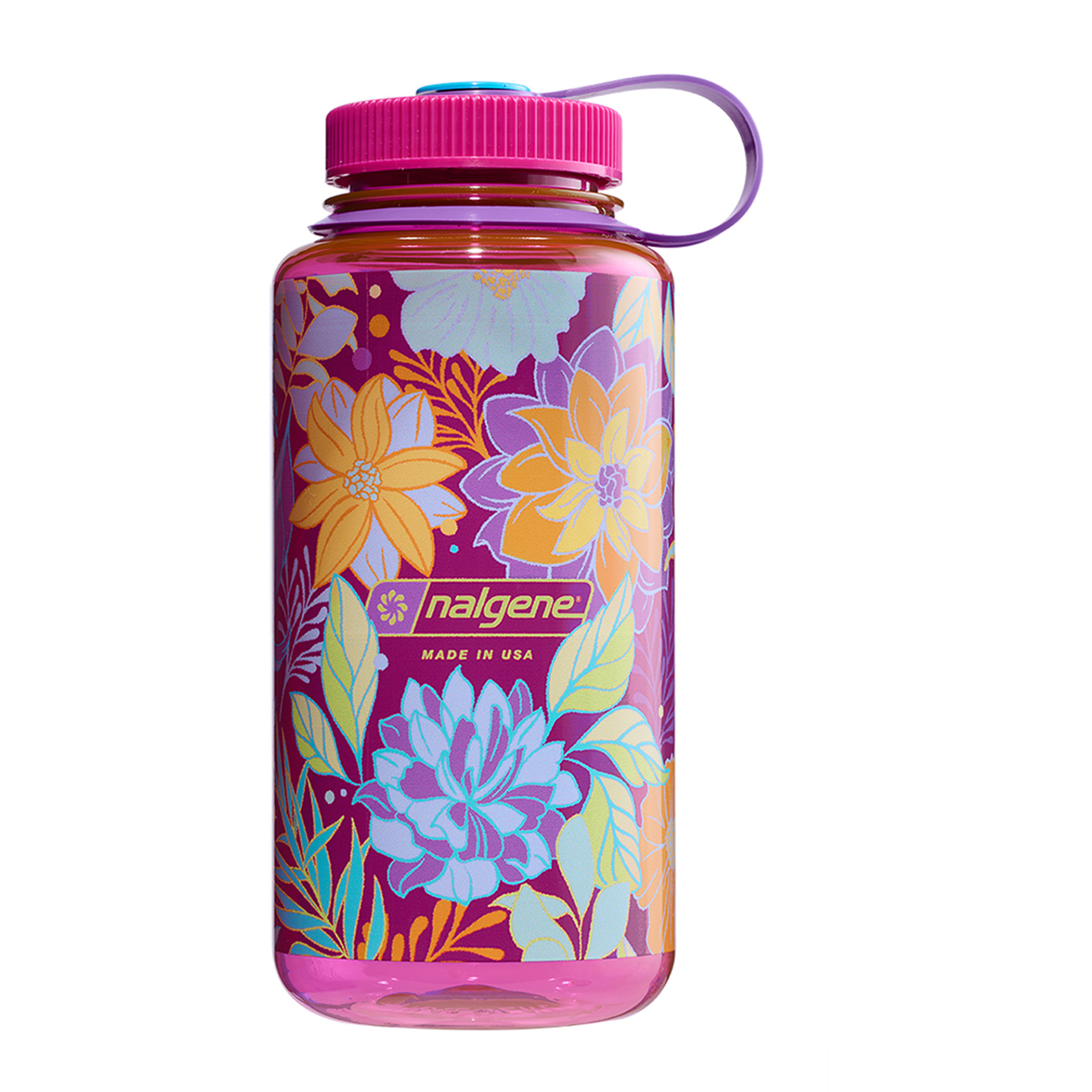 Nalgene WH Sustain Trinkflasche Trinkflaschen lila Größe 1L Trekking
