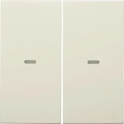 Berker Abdeckung 2f. Tastsen.-Modul S/B weiß