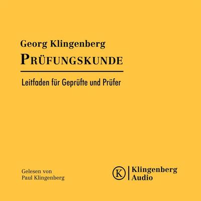 Prüfungskunde - Georg Klingenberg, Audio, 9783903284975