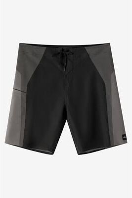 O'Neill s Hyperfreak Tech V 20"" Board Shorts in Black, Size 44, Elastane/Polyester"
