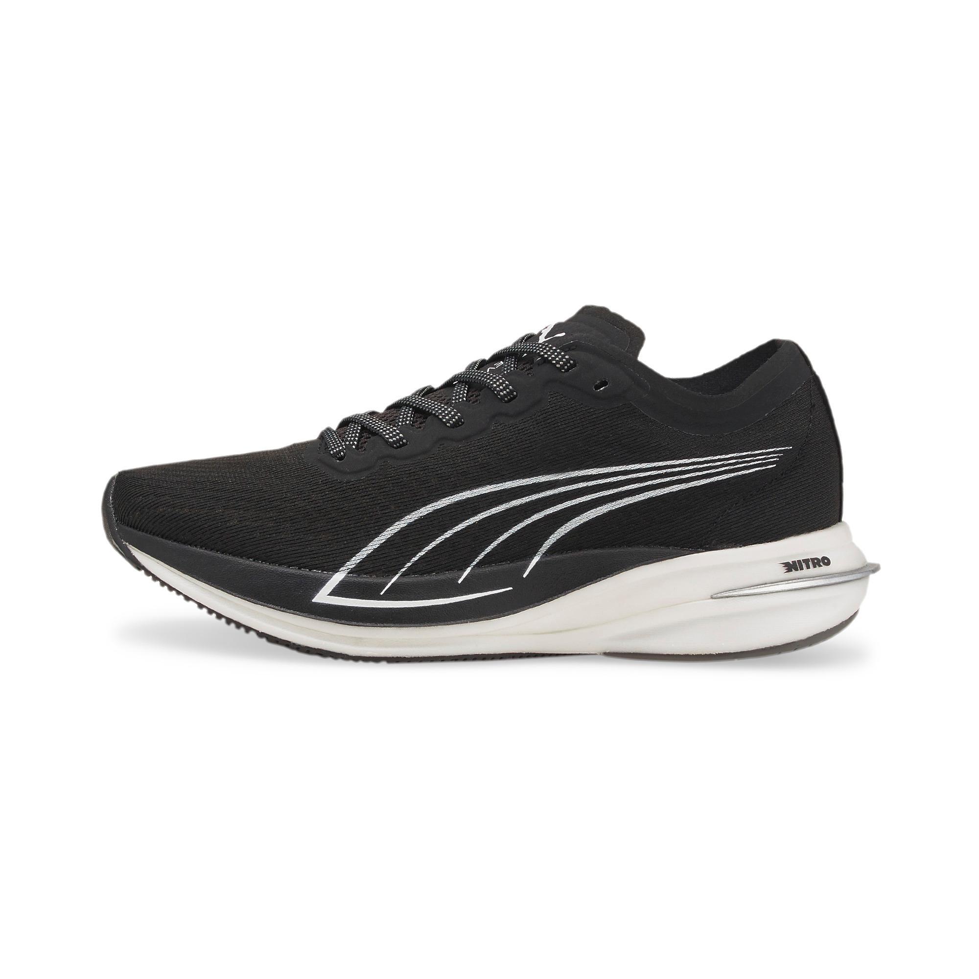 Puma abweichen Nitro Black Womens Running Trainer