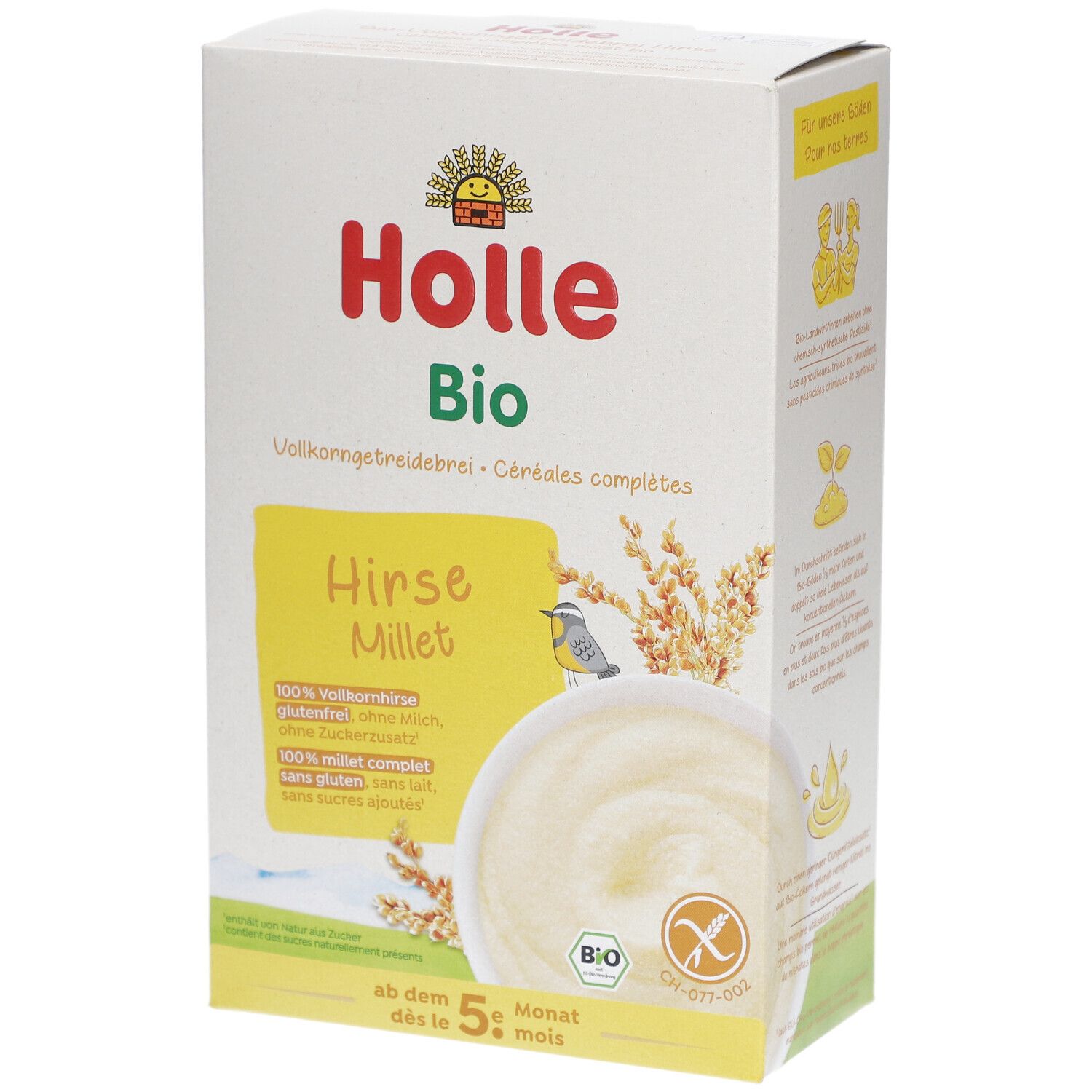 Holle Bio Babybrei Hirse 250 g Brei