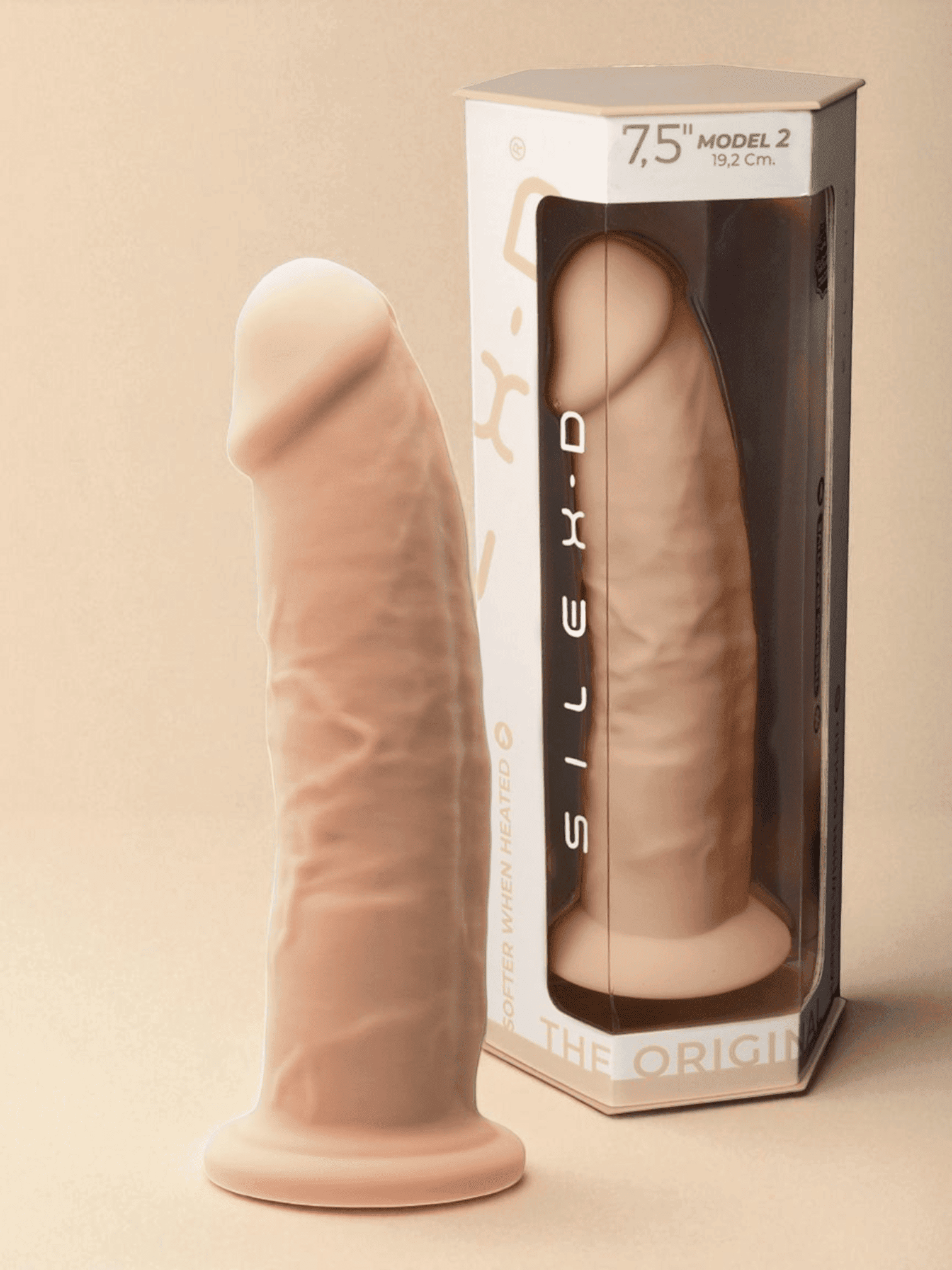 SilexD Gode Réaliste N° 2 - 19 cm 7,5" Double Densité