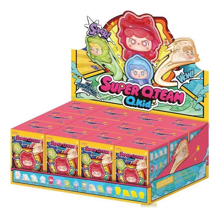 Jotoys QKid: Super Q. Team Mini Series Blind Box Figur 5 cm Display (12) (60489762)
