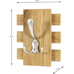 HAKU Möbel, Kleiderhaken + Wandgarderobe, Garderobenleiste