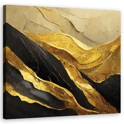 WANDBILD gold glamour abstrakt