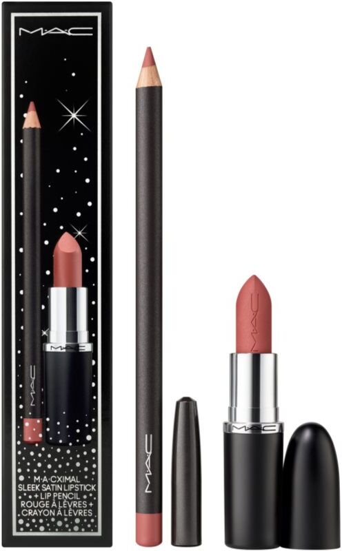 MAC Cosmetics Holiday Teddy Love Lip Combo gift set for lips
