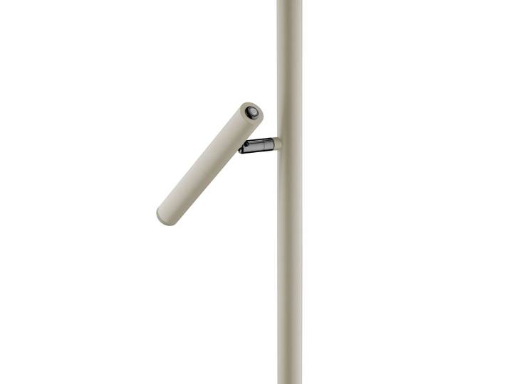 HELL LED Stehlampe Streak, dimmbar, creme / amber, für Wohn- / Esszimmer, Metall, Modern
