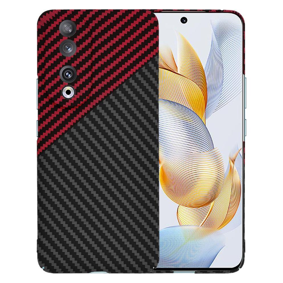 Techsuit - Carbonite FiberShell - Honor 90 - Red Vortex (Honor 90) (56357558)