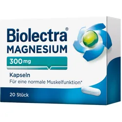 Biolectra Magnesium 300 mg Kapseln 20 St