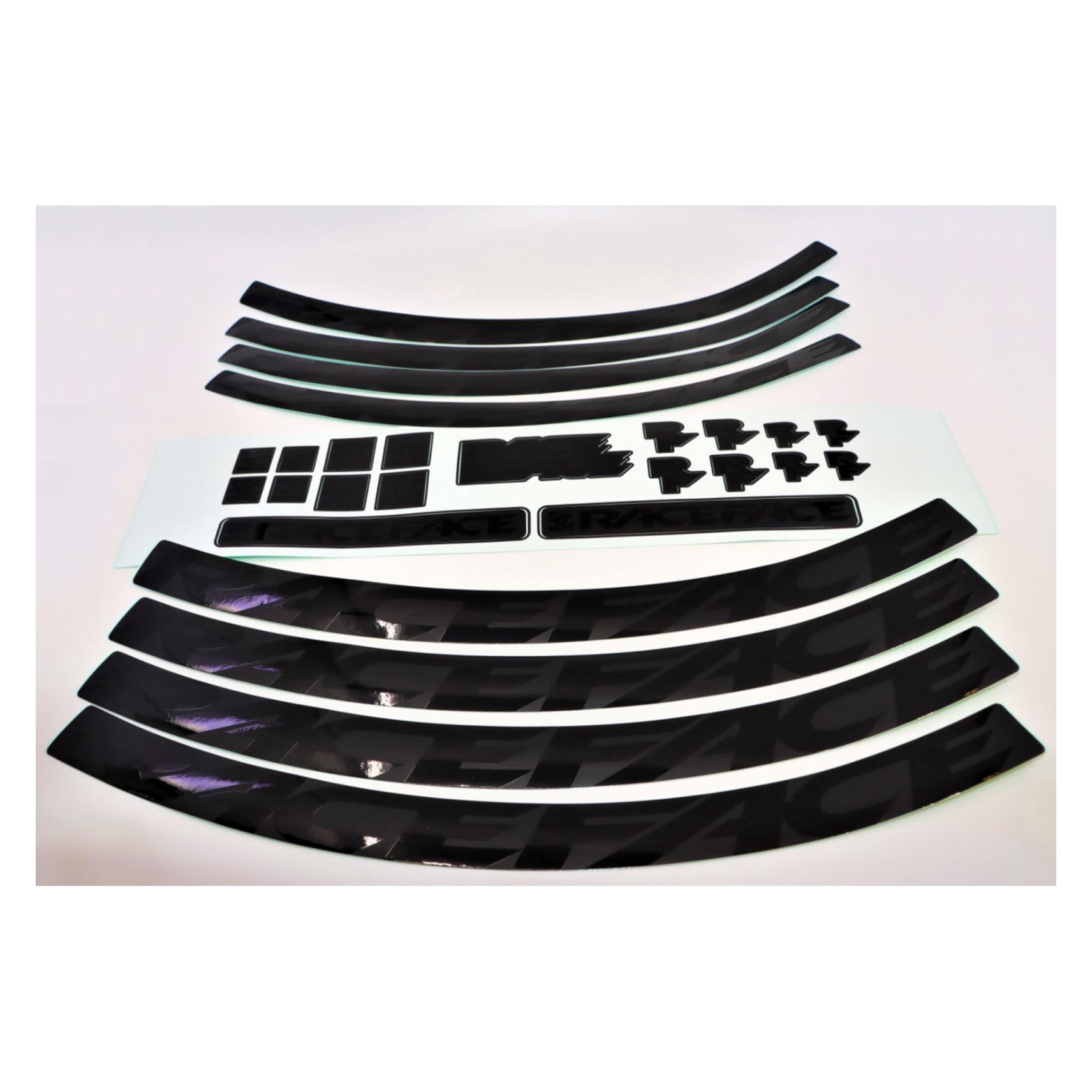 Race Face Decal Kit Next R 36/ARC 36 C/ARC 40/AR 40 (F60119XLPBLK)