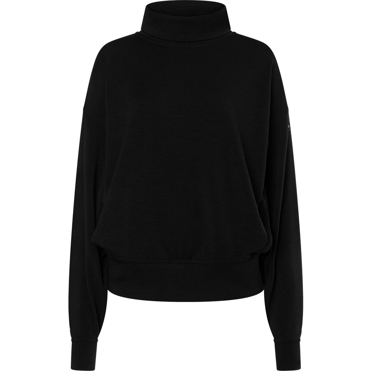 Super.Natural W Rolling Roll Neck jet black (872) S SNW027330872S