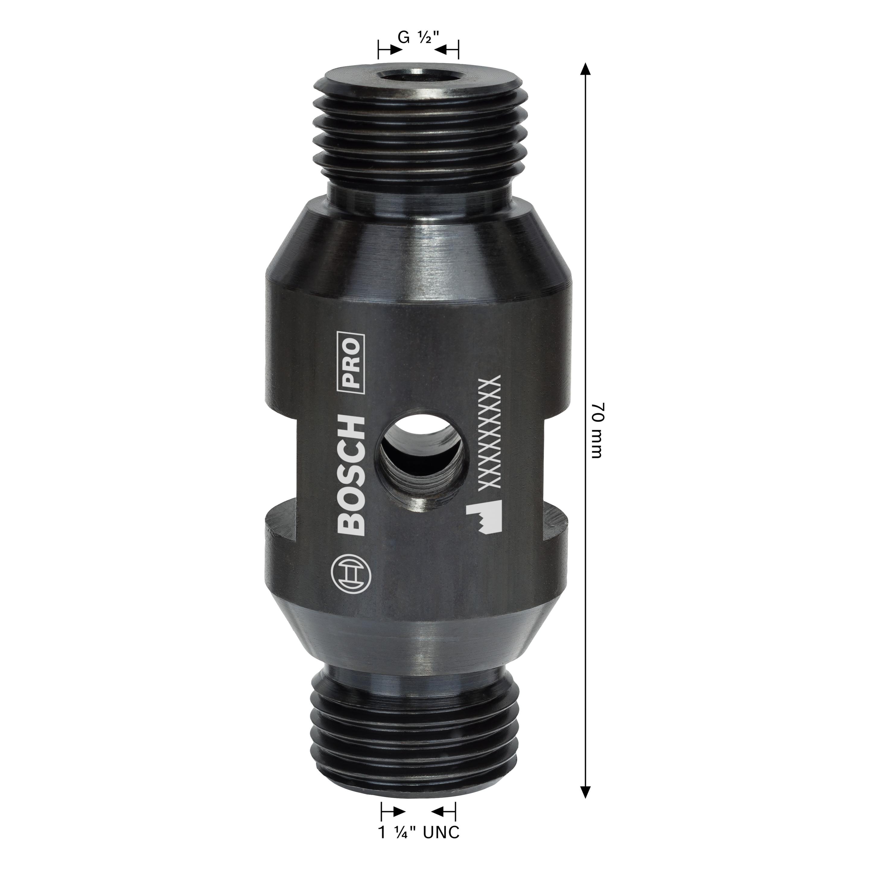 Bosch Professional Zubehör Adapter für Diamantbohrkronen (2608598145)