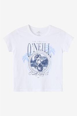 O'Neill s Girl Original Willa Skimmer T-Shirt in White, Size Large