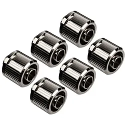 EKWB EK-Quantum Torque STC 10/16 - 6er-Pack, Wasserkühlung Anschluss, Silber