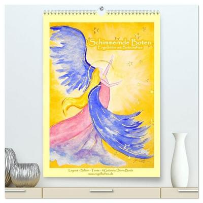 Schimmernde Boten (hochwertiger Premium Wandkalender 2027 DIN A2 hoch), Kunstdruck in Hochglanz