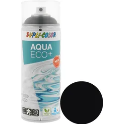 DUPLI-COLOR  Aqua  Lackspray  tiefschwarz  matt  350  ml  RAL  9005