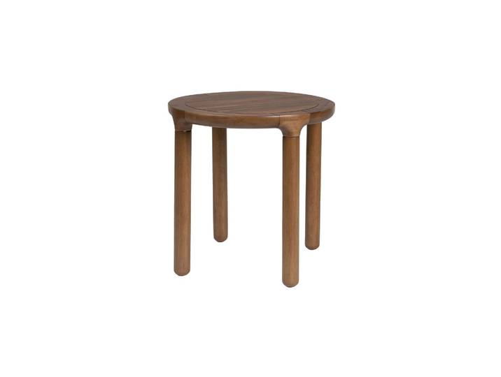Table d'appoint en bois brun Storm