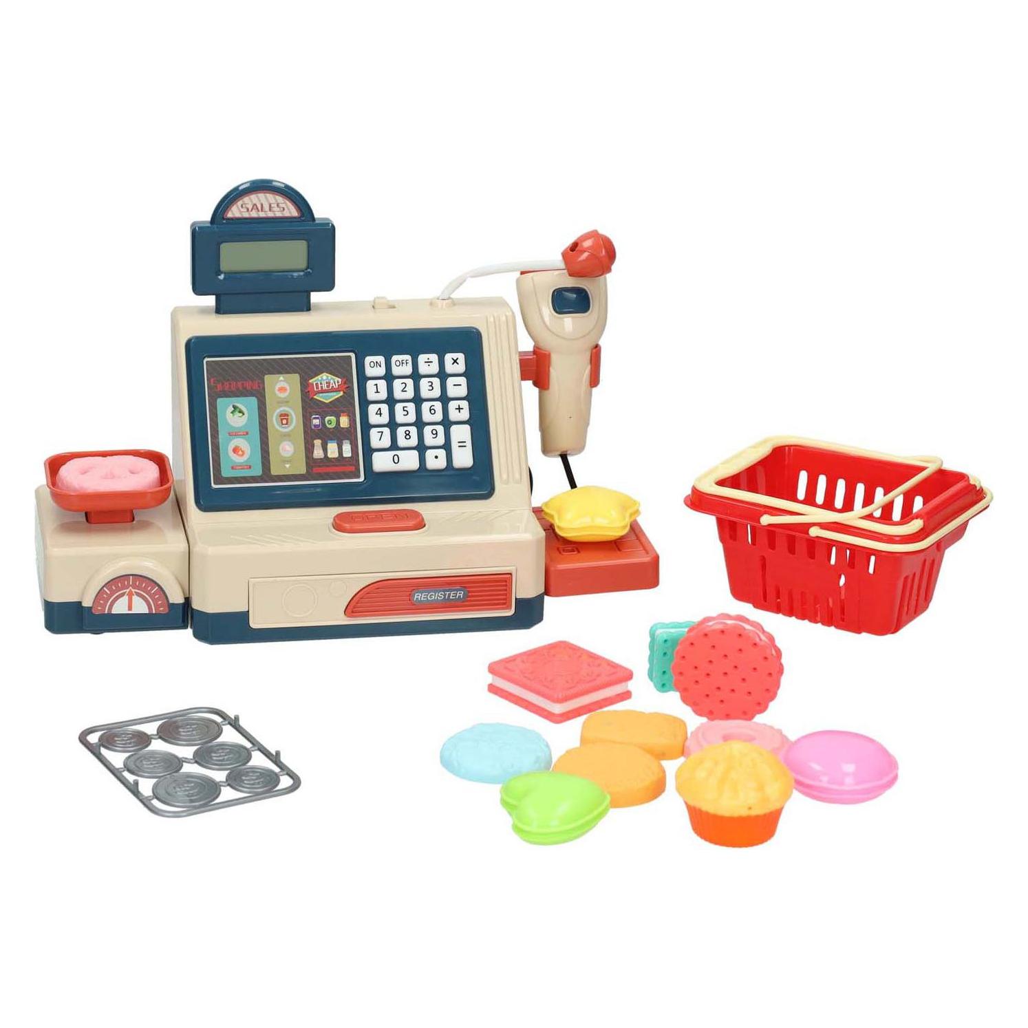 Spielzeug-Registrierkassen-Set mit Zubehör (54043015)