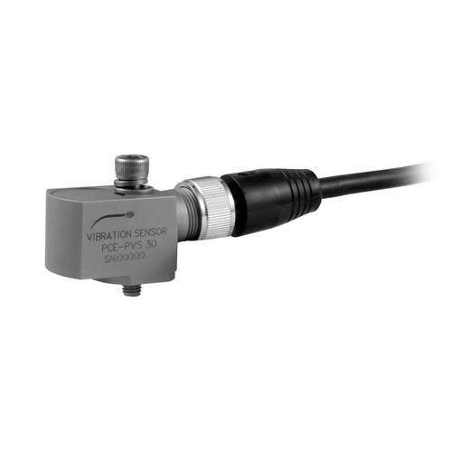 PCE Instruments Piezoelektrischer Vibrationssensor PCE-PVS 30 |2-Leiter |± 12,7mm/s |3...1500Hz |Seitlichter Anschluss