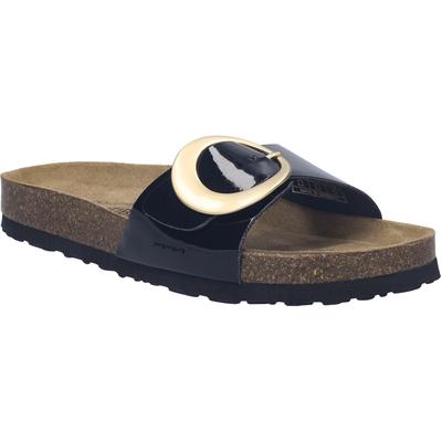 Sandale JOSEF SEIBEL "Hermine 14, schwarz", Damen, Gr. 38, schwarz, Obermaterial: 100% Rindsleder Leather cow., Schuhe Sandale