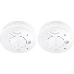 Alecto SD1010 2X Rauchwarnmelder inkl. 10 Jahres-Batterie batteriebetrieben (Ø x H) 102 mm x 35 mm