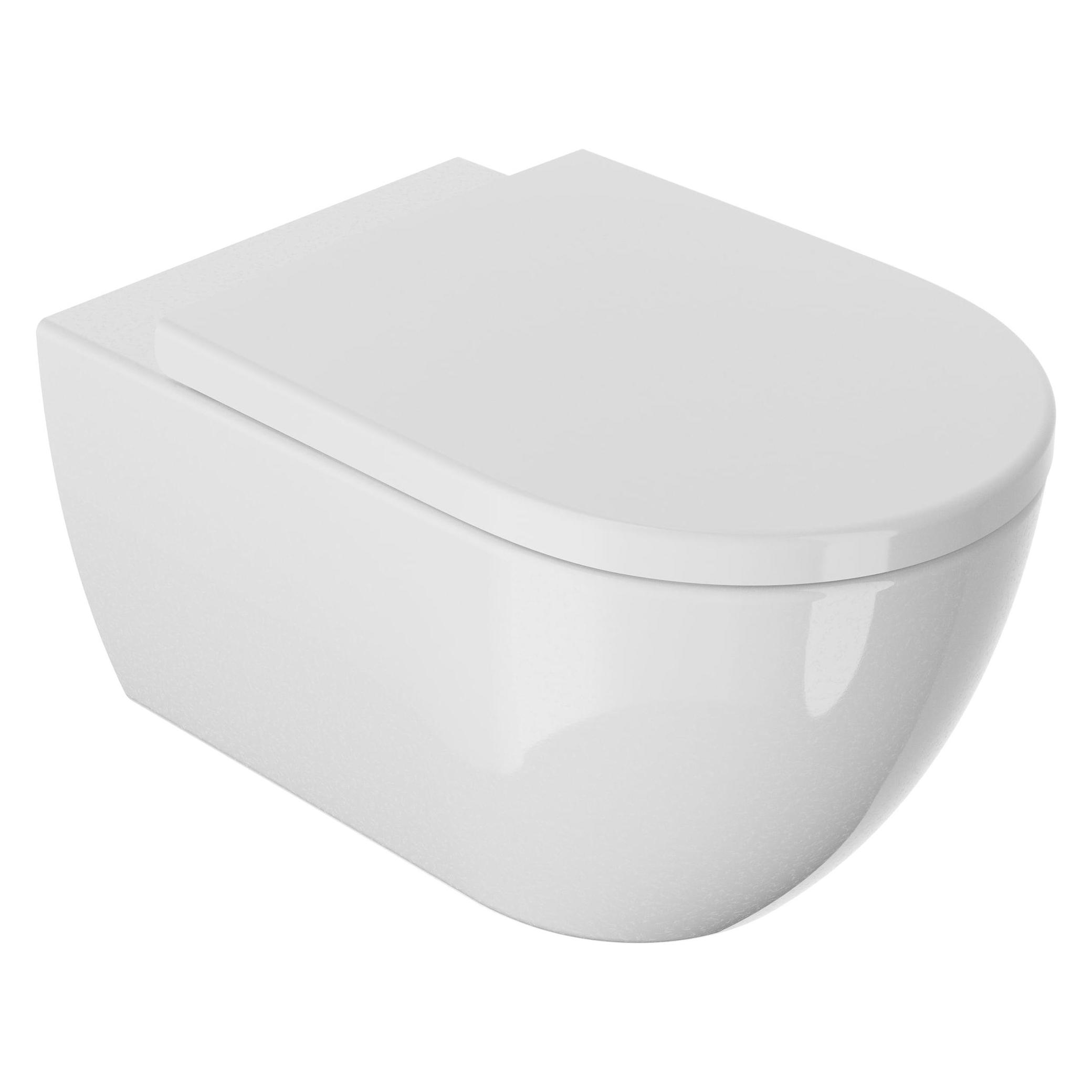 Masterjero Toilet Arc Wall Hung White (WHTP00503BBSE)