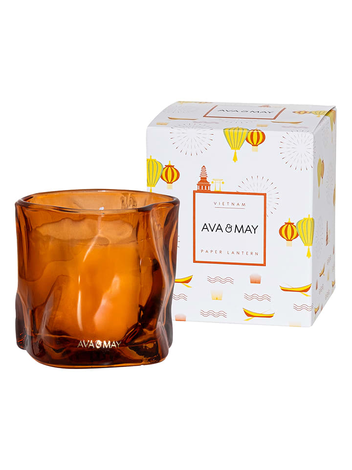 AVA&MAY Duftkerze "Vietnam" in Orange - 140 g - onesize