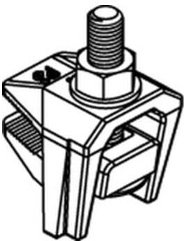 Lindapter Flanschkl. GT F3 M20 feuerverzinkt, 2 teilig S (F320NB)