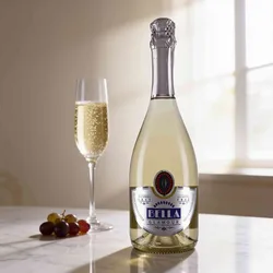 Iris Vigneti Bella Glamour Bianco (alkoholfreies schäumendes Getränk aus alkoholfreiem Wein) Glera Italien
