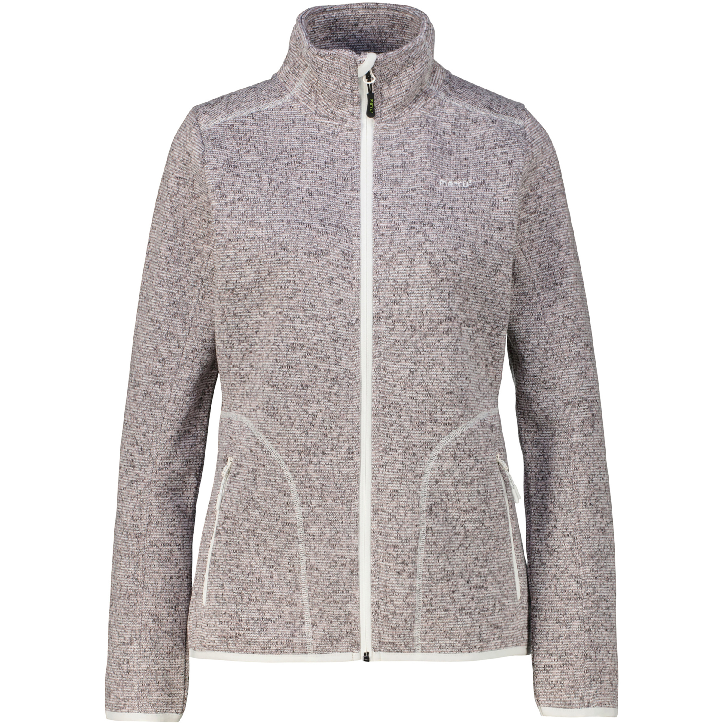 Bergzeit Basics Meru Bergen Damen Fleecejacke lila Größe M Lifestyle Atmungsaktiv