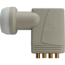 Triax Tria Lnb (Quad LNB, 40mm), LNB, Grau