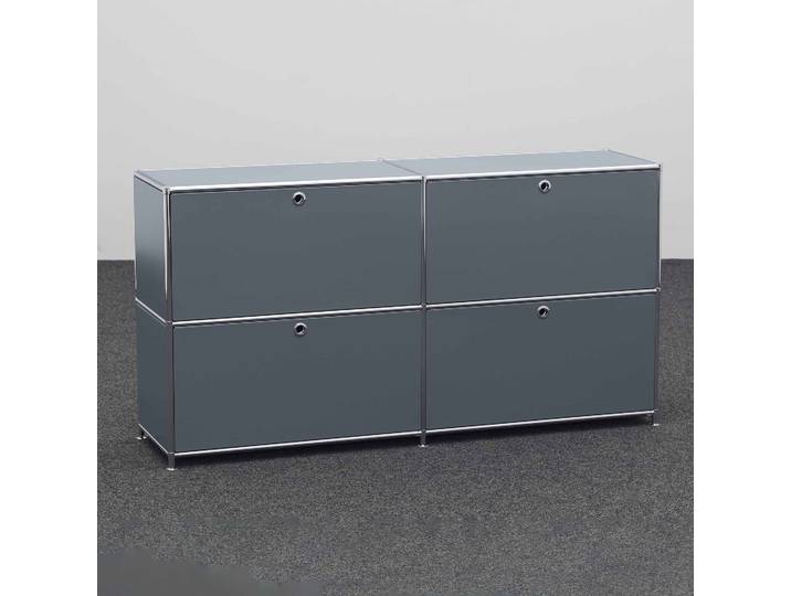 Sideboard System4 151.0 x 40.0 cm, Anthrazit, Neu - Ideal für zeitloses Design