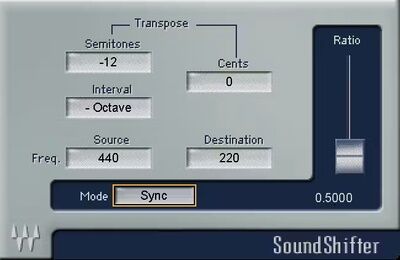 Waves SoundShifter