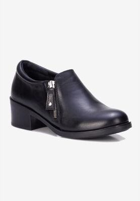 Women's Daphne Shootie by Ros Hommerson in Black Napa Leather (Size 8 N)