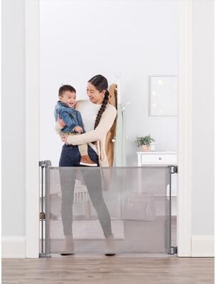 Regalo White 30 in. H X 50 in. W Plastic Safety Gate