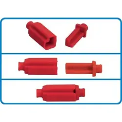 Wago 753-150 Kodierelemente Serie 753,rot 753150  - 100 Stück
