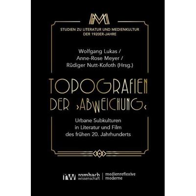 Topografien der ›Abweichung‹, Taschenbuch von , Rombach Wissenschaft, 978-3-96821-872-4