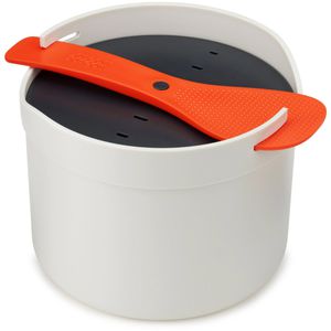 JosephJoseph Reiskocher M-Cuisine, 2 Liter, für Mikrowelle, Kunststoff, stein-orange