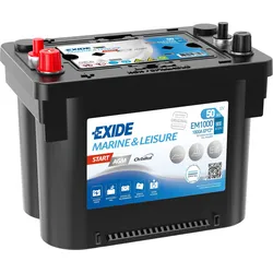 Exide EM1000 Orbital Start AGM 12V 50Ah Starter- und Versorgungsbatterie