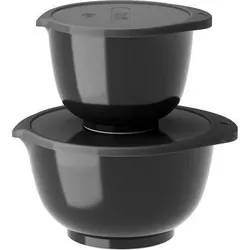 Rosti NEW Margrethe-Set 4-teilig 1,5 + 3 L Black edition, Schüssel + Schale, Schwarz