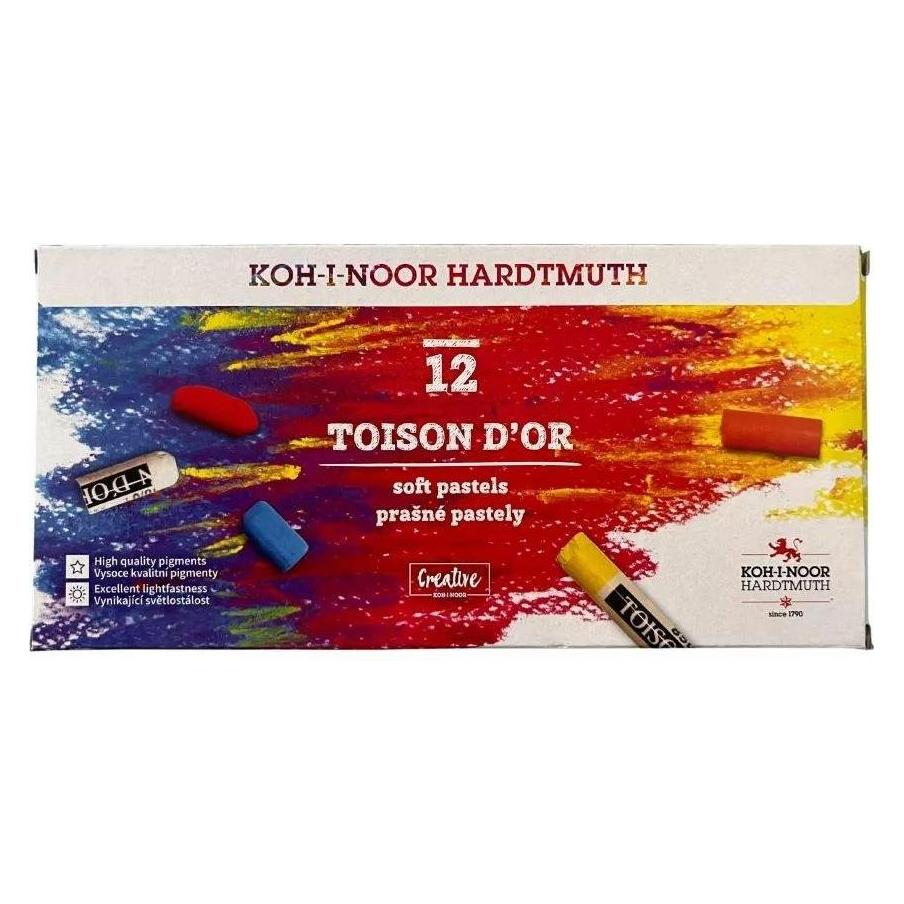 Koh-i-Noor Pastell Toison D'or Buntstifte 12 Farben (12x) (8512012009SV)