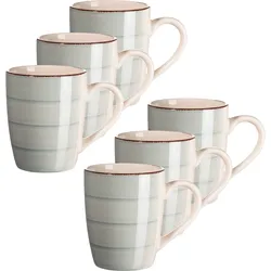 Mäser Kaffeebecher-Set, Steingut LUMACA
