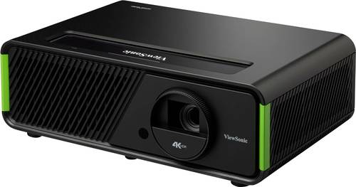 Viewsonic Beamer X1-4KE PRO LED 2500 ANSI-Lumen 3840 x 2160 4K UHD mit Fernbedienung, Zoom-Funktion, Integrierter Lautsprecher