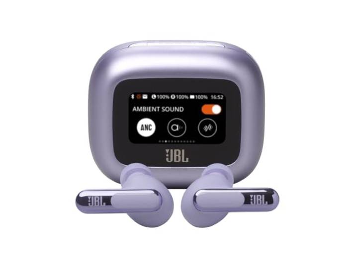 JBL Live Beam 3, Draadloze Oordopjes met Bluetooth, Paars
