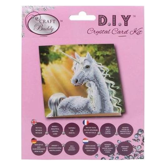 Craft Buddy Grusskarte Einhorn im Sonnenschein (CCK-A2)