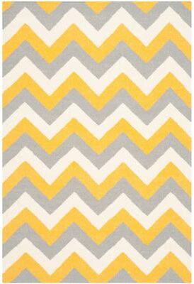SAFAVIEH Handmade Flatweave Dhurries Kristy Modern Wool Rug